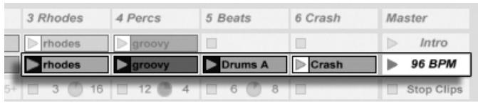 ABLETON LIVE 6 - Pistes et scènes - 3