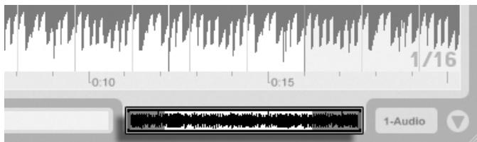 ABLETON LIVE 6 - Boucle/région d'échantillon et affichage - 1