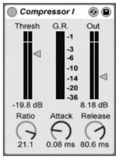 ABLETON LIVE 6 - Compressor i - 1