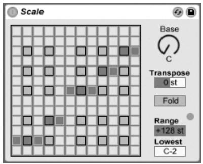 ABLETON LIVE 6 - Sections transposition (transpose) et dynamique (velocity) - 5