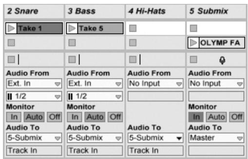 ABLETON LIVE 6 - Créer des pré-mixages - 1