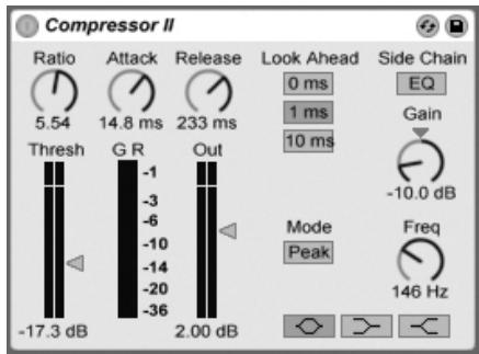 ABLETON LIVE 6 - Compressor II - 1