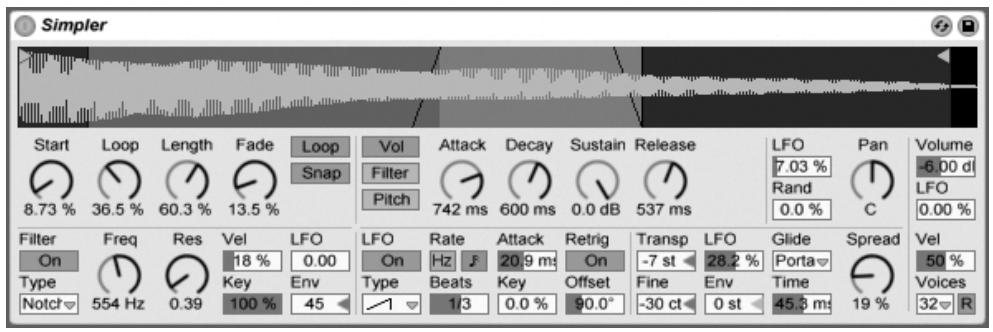ABLETON LIVE 6 LE - Simpler - 1