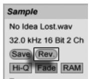 ABLETON LIVE 6 LE - Inversion d'échantillons - 1