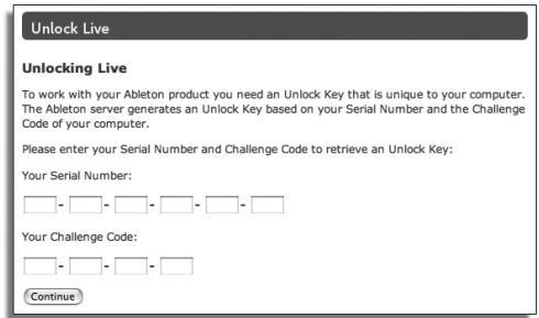 ABLETON LIVE 6 LE - Déblocage sans connexion - 2