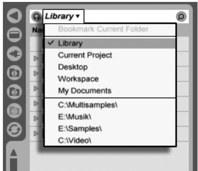 ABLETON LIVE 6 LE - Signets de navigateur - 1