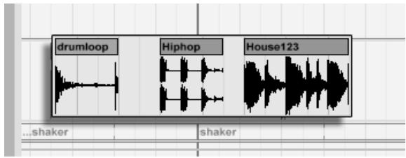 ABLETON LIVE 6 LE - Consolidation de clips - 1