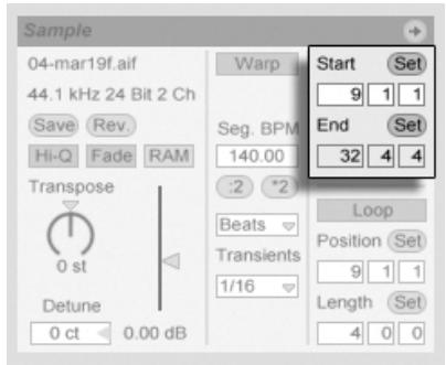 ABLETON LIVE 6 LE - Lecture normale et sélective (Scrub) de clips - 2