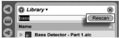 ABLETON LIVE 6 LE - Recherche de fichiers - 3