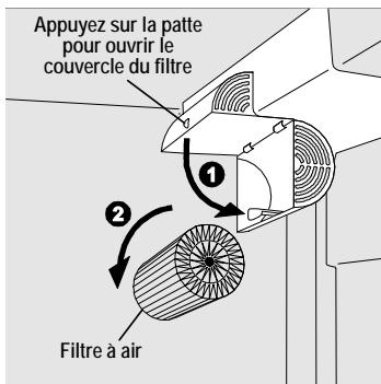 FRIGIDAIRE GLSZ28V8CB4 - Remplacement du filtré à air - 1