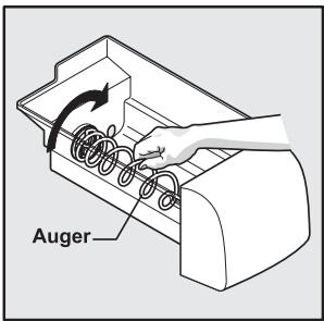 FRIGIDAIRE GLVC25V7DB1 - Remove and empty the ice storage bin if: - 1
