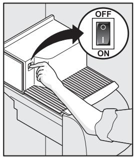 FRIGIDAIRE GLVC25V7DB1 - Para encender y apagar el distribuidor de hielo - 1