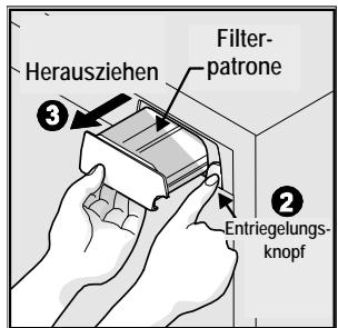 FRIGIDAIRE GLVC25V7DB1 - Auswechseln des Wasserfilters: - 1