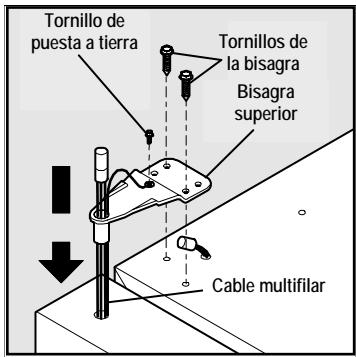 FRIGIDAIRE GLVC25V7DB1 - Para retiring la puerta del congelador: - 3