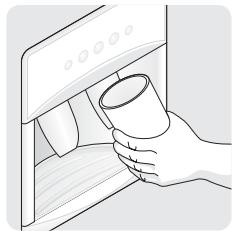 FRIGIDAIRE GPSZ28V9CS7 - Uso dell'erogatore - 1