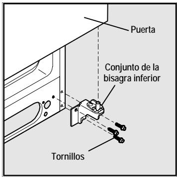FRIGIDAIRE GPSZ28V9CS7 - Para retirar la puerta del frigorífico: - 1