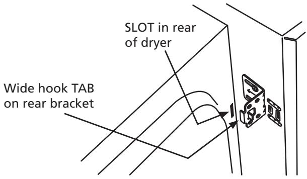 FRIGIDAIRE CFPWD15B - Attach pedestal to appliance - 2