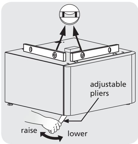 FRIGIDAIRE CFPWD15B - Prepare pedestal before mounting - 2
