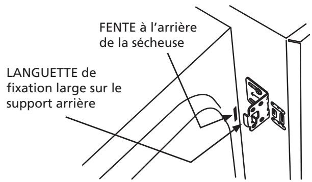 FRIGIDAIRE CFPWD15B - Fixez le socle à l'électroménager - 2