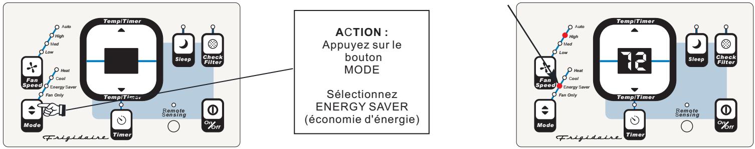 FRIGIDAIRE FAH08ES1T - Fonctions du climatiseur (suite) - 2