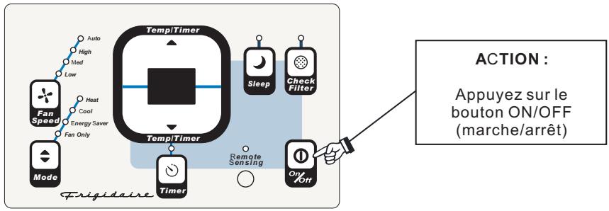 FRIGIDAIRE FAH08ES1T - Fonctions du climatiseur (suite) - 1