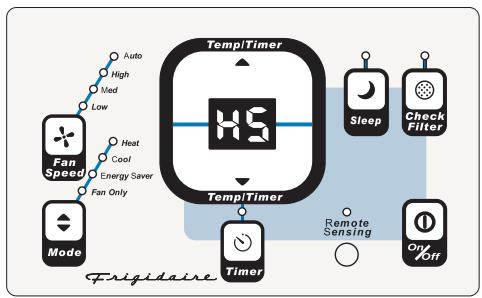 FRIGIDAIRE FAH08ES1T - CODES DE DÉFAUT - 2