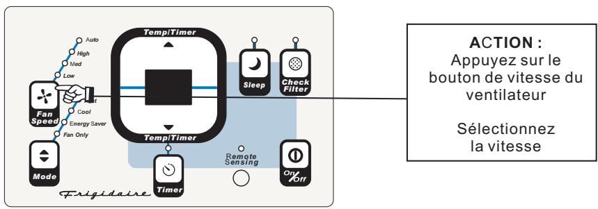 FRIGIDAIRE FAH08ES1T - Fonctions du climatiseur (suite) - 5
