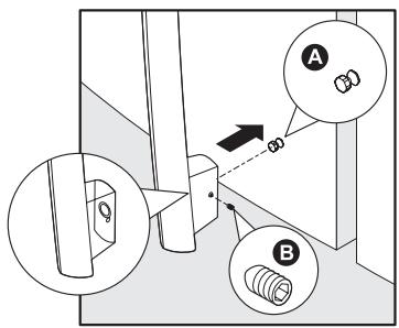 FRIGIDAIRE FGHB2869LE - Assembler les poignées du réfrigérateur - 3