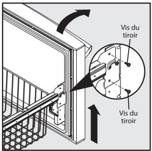 FRIGIDAIRE FGHB2869LE - Pour niveler le tiroir de congélateur : - 2