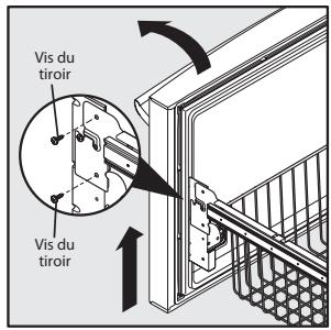 FRIGIDAIRE FGHB2869LE - Pour niveler le tiroir de congélateur : - 1