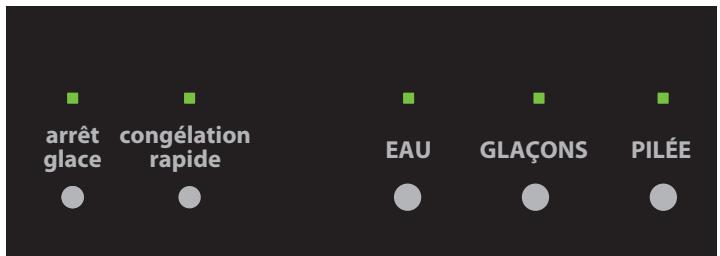 FRIGIDAIRE FGHB2869LE - Mettre en marche et arrêté la machine à glaçons - 1
