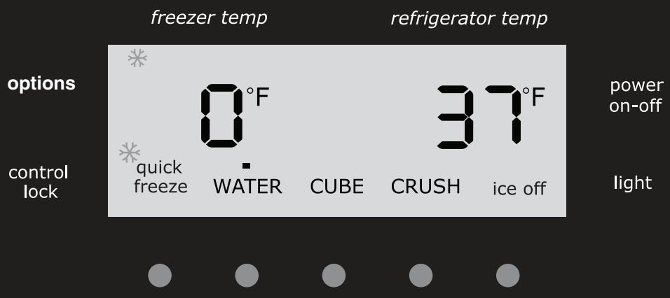 FRIGIDAIRE FGHB2869LE - Commandes ACL - 1
