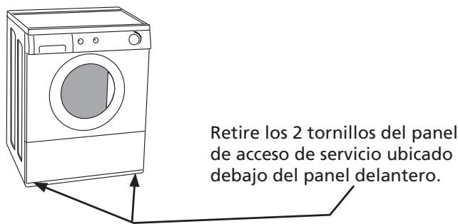 FRIGIDAIRE FNDP15B - C4) Fijación de los accesorios de instalación de la lavadora - 1