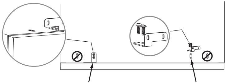FRIGIDAIRE FNDP15B - C5) Fijación de los accesorios de instalación de la secadora (esto 3) - 2