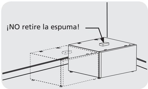 FRIGIDAIRE FNDP15B - B) Preparación del pedestal antes de instalar la lavadora o secadora - 1