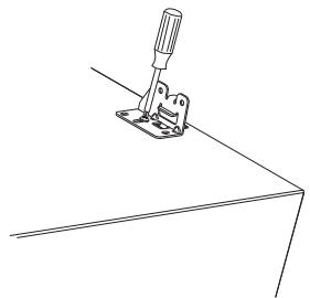 FRIGIDAIRE FNDP15B - C5) Fixation de la quincaillerie de montage de la sécheuse (type 3) - 4