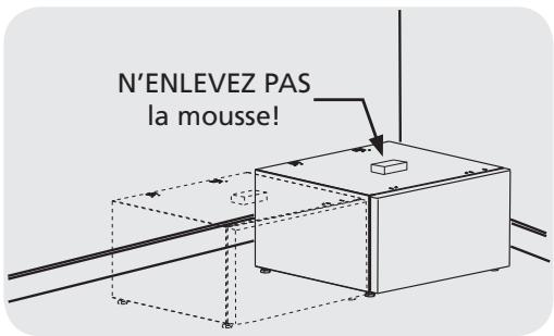 FRIGIDAIRE FNDP15B - B) Préparation du socle avant le montage de la laveuse ou de la séchuse - 1