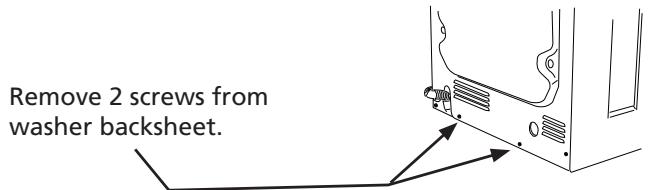 FRIGIDAIRE FNDP15B - C4) Attaching washer mounting hardware - 2