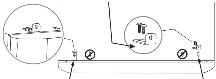 FRIGIDAIRE FNDP15B - C_3) Fixation de la quincaillerie de montage de la secheuse (type 2) - 2