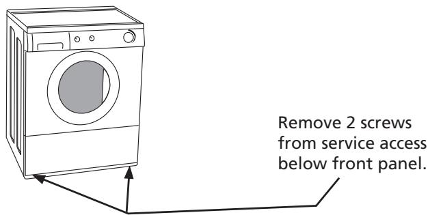 FRIGIDAIRE FNDP15B - C4) Attaching washer mounting hardware - 1
