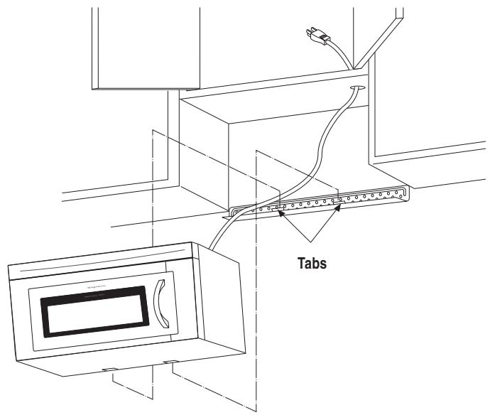 FRIGIDAIRE FPBM189KF - MOUNTING OVEN TO THE WALL - 1