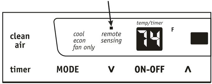 FRIGIDAIRE FRA083AT7 - FONCTION DE DETECTION A DISTANCE (sur certains modèles) - 2