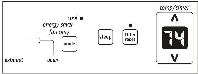 FRIGIDAIRE FRA084KT70 - FONCTION DE VERIFICATION DU FILTR, CE QUI APPARAIT: - 1