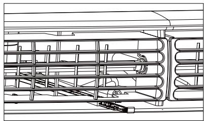 FRIGIDAIRE FRA123CT1 - Contrôle de l'event d'air frais (sur certains modèles) - 1