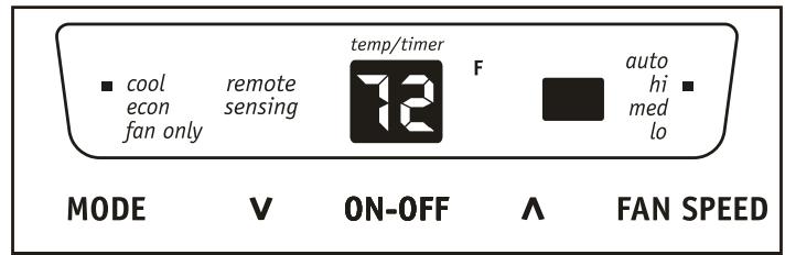FRIGIDAIRE FRA123CT1 - CE QUI APPARAIT : - 1