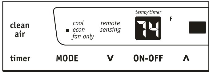 FRIGIDAIRE FRA123CT1 - POUR UTILISER LA FONCTION D'ÉCÔNOMIE D'ENERGIE (ECON): - 4