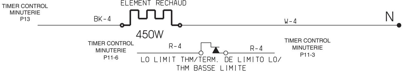 FRIGIDAIRE OVEN CONTROL - CIRCUIT COMPLET DU TIROIR RÉCHAUD (certains modèles) - 1