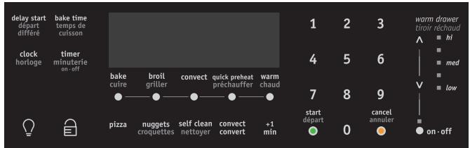 FRIGIDAIRE OVEN CONTROL - Modèle B Gamme : Gallery - Dual Fuel (alimentation mixte) - 2