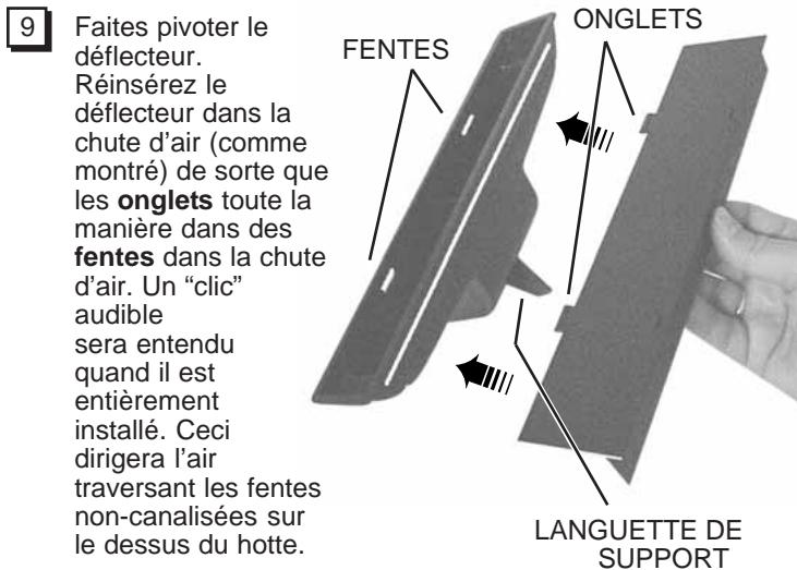 FRIGIDAIRE PL30WC41EC - Installation sans conduit - Passez à l'étape 11. - 4
