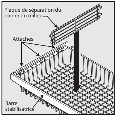 FRIGIDAIRE FGHB2878LP - Enlever les séparateurs - 1